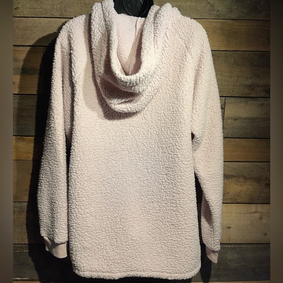 PINK Sherpa Hoodie - Picture 4 of 4